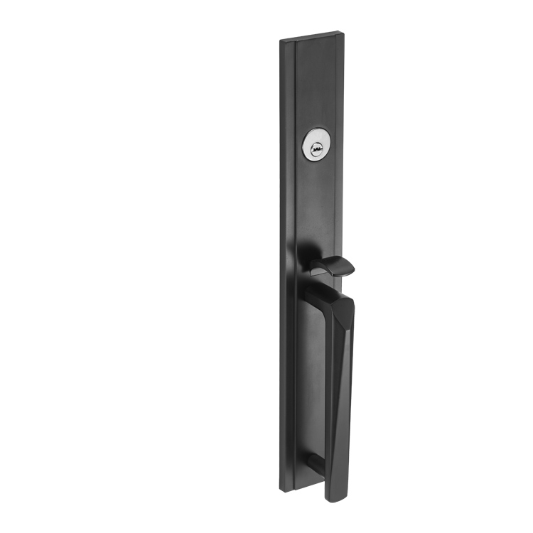 Cerraduras de manija de puerta de entrada de diseño europeo de uso de oficina de excelente calidad con cerraduras de puerta de casa con llave maestra