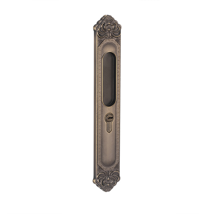 Hardware popular Gancho deslizante oculto Puerta plana invisible Cerradura de puerta deslizante para baño Wc