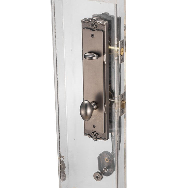 Manijas de puerta de mortaja de estilo sudamericano Cerradura de palanca Cerradura de puerta principal de puerta grande para cerradura de hogar
