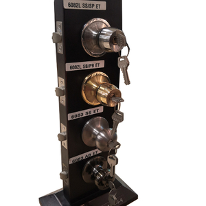 Perilla tubular Lockset Puerta Cerradura Bola Perilla Eterna Acero Inoxidable