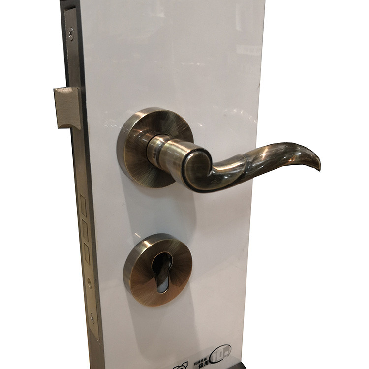 Hardware de la manija de la puerta de la aleación de zinc El mejor conjunto de bloqueo de puerta delantero