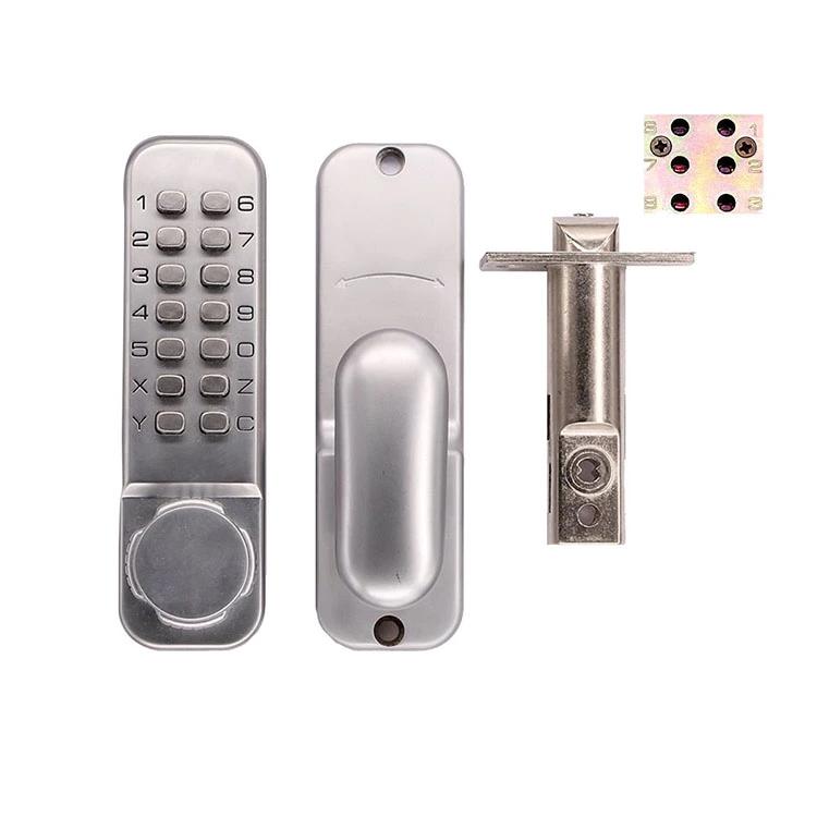 Seguridad Sin fuente de alimentación sin llave impermeable-impermeable Código mecánico Cerradura de puerta