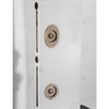 Accesorios para puertas de baño de aleación de zinc Herrajes para puertas corredizas Cerradura Lowes