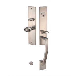 Cerradura de embutir de puerta de aleación de zinc con hardware Proveedor de China Cerraduras de puerta seguras de alta calidad