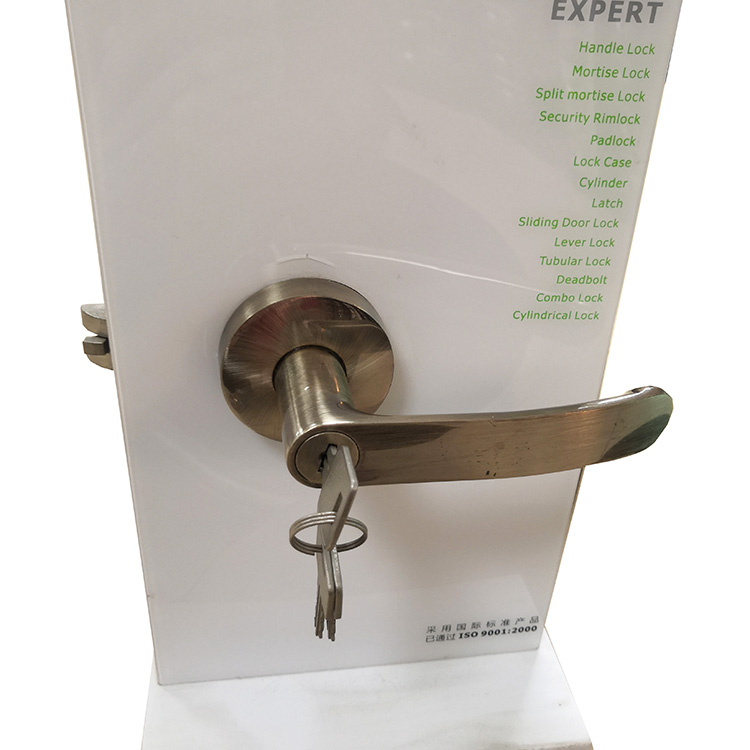 Manija llave asa Molde interior Puerta de privacidad Bloqueo para puerta de metal Cerradura de puerta de baño
