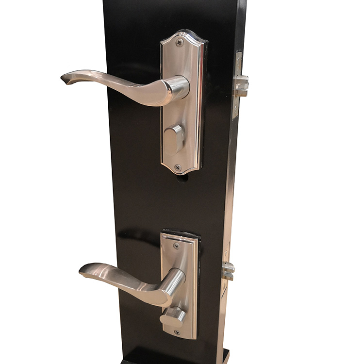 Accesorios de puerta interna de aleación de zinc cerraduras de mango de puerta interna