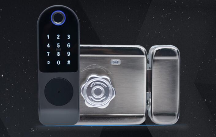 Safe Gate Security Key Aplicación remota RIM Cerradura de puerta inteligente