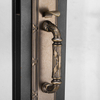 Cerradura de la manija de la entrada de la puerta delantera de la manija de la puerta delantera del conjunto de manija de aleación de zinc y bronce frotado con aceite de un solo cilindro
