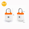 Nfc candado contraseña candado dactilar huellas de huellas de huellas eléctricas Power Lock App Remoto Autorización Dormitorio Gabinete Lock Smart Lock