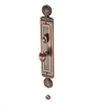 Cerradura de puerta de embutir de seguridad de tasa de fuego listada en UL ANSI estándar americano sólido de aleación de zinc DAC para hotel