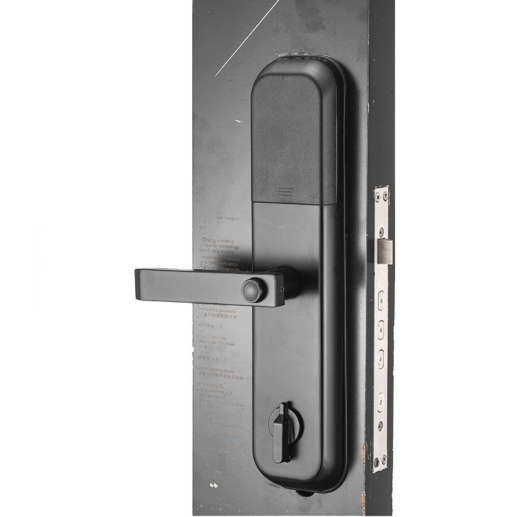Tarjeta de hotal y llave Seguro Smart Home Security Digital Inteligente Contraseña Electrónico Manija de huellas dactilares Cerradura de la puerta de la puerta