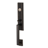 Cerraduras y cerrojo de seguridad de la perilla de puerta de un solo lado del frente de la casa ET de aleación de zinc sólido ORBH