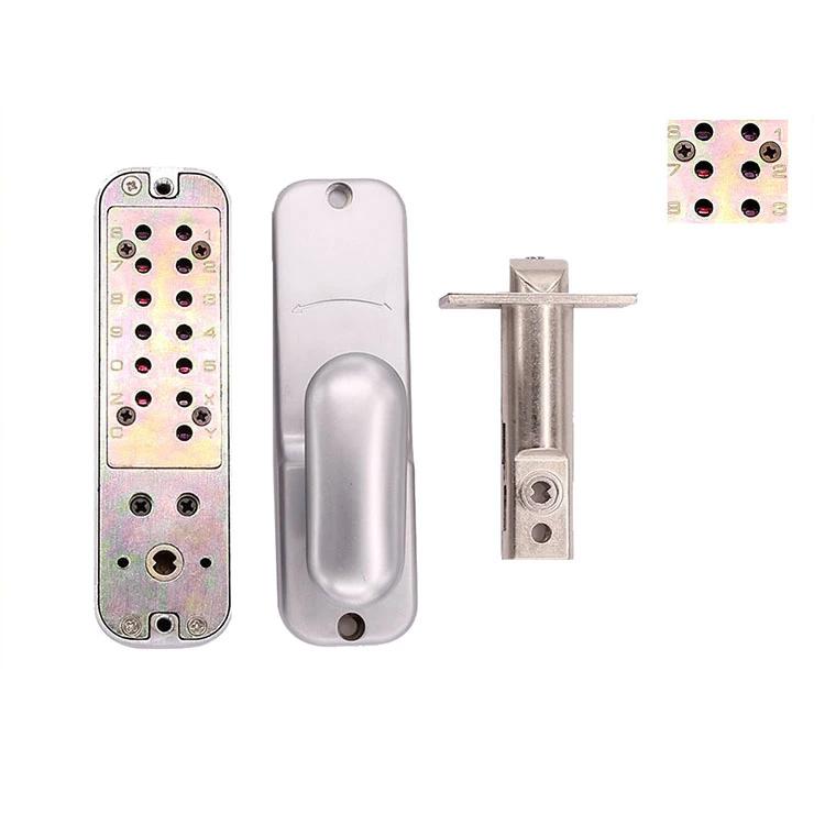 Cerradura de la puerta de la contraseña digital Código mecánico de la puerta sin llave de la puerta de entrada con impermeable
