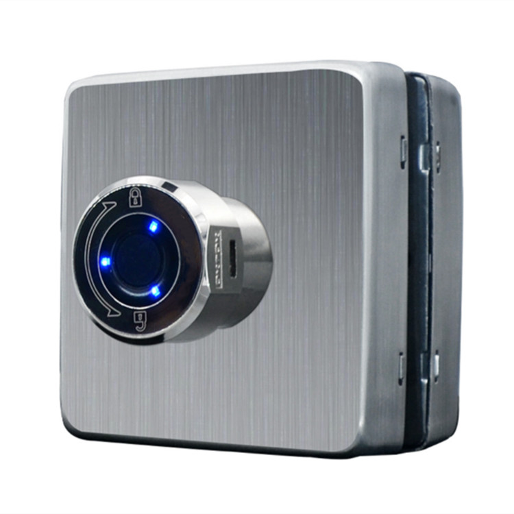 Cerradura de puerta de vidrio digital Puerta de acero inoxidable Puerta de cristal Smart Locks Huella digital Puerta de vidrio eléctrica Cerradura de huellas dactilares