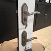 Aleación de zinc Puerta plegable interna Hardware Cerraduras de puertas internas y asas